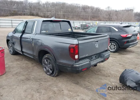 2020 Honda Ridgeline Rtl-E из США, поврежденный, VIN 5FPYK3F76LB010791